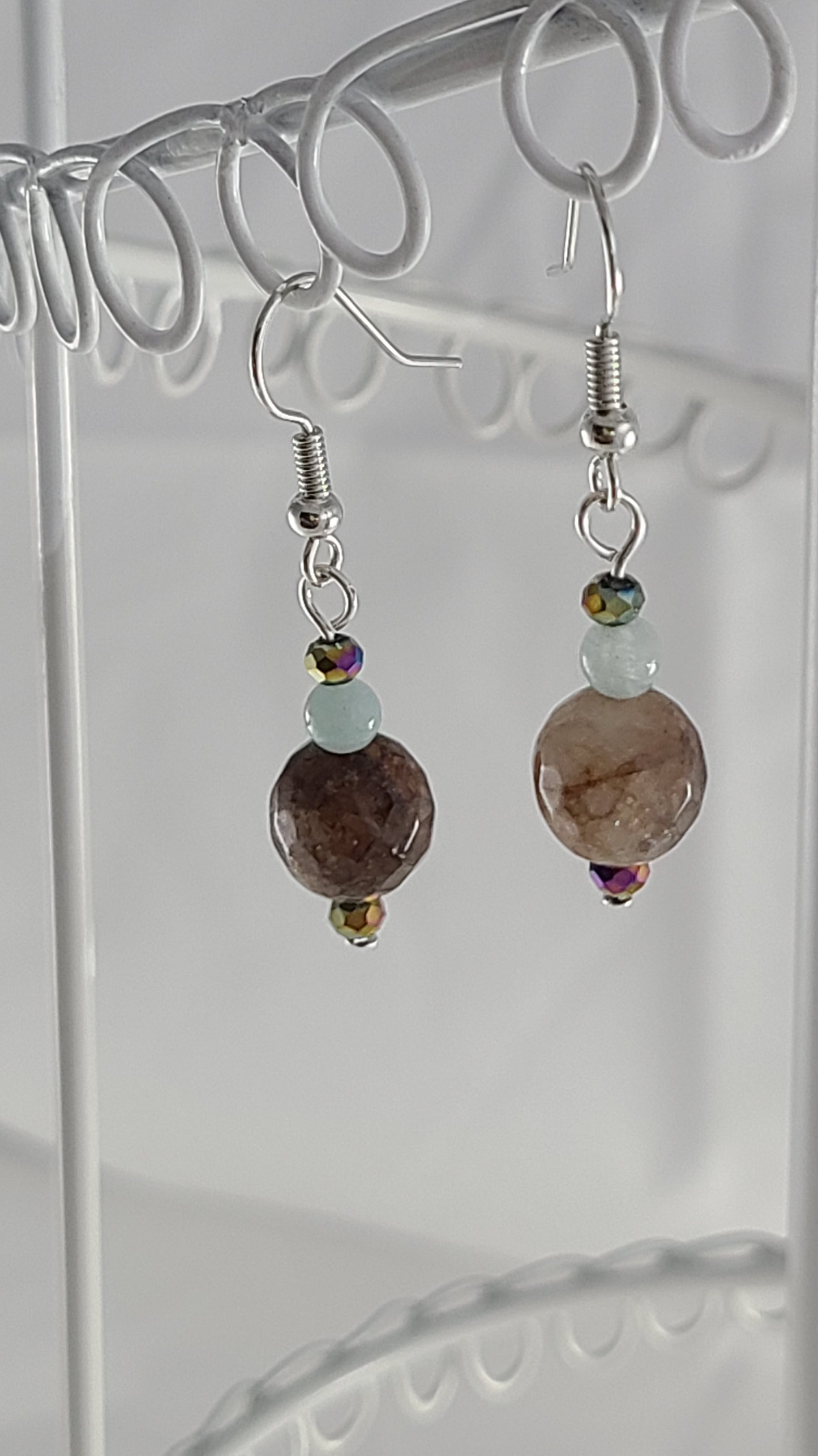 Agate Earrings