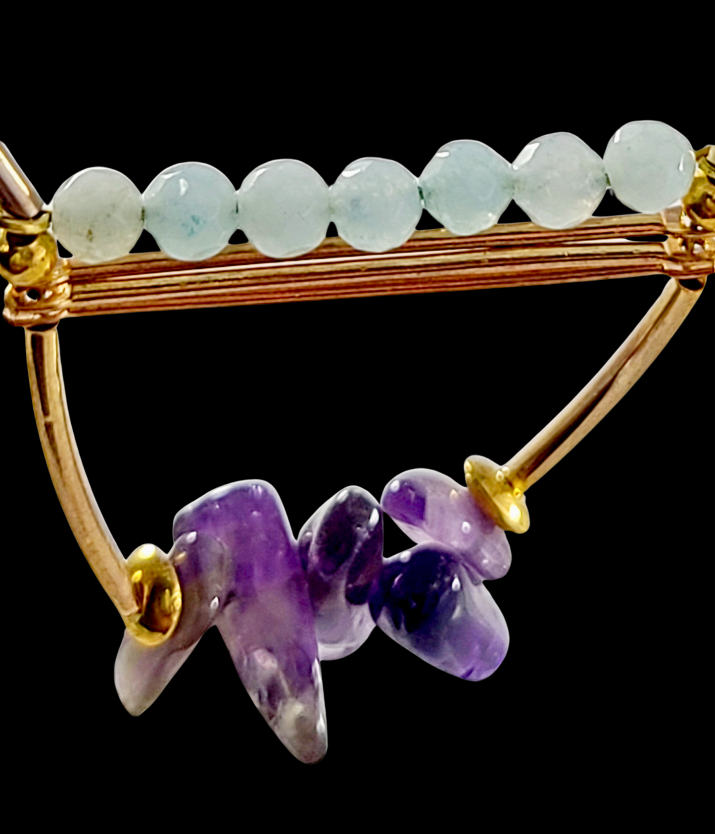 Amethyst & Amazonite Necklace