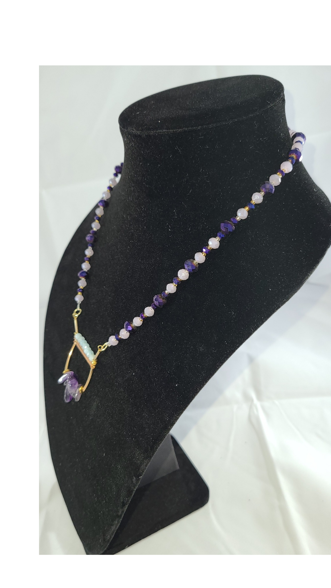 Amethyst & Amazonite Necklace